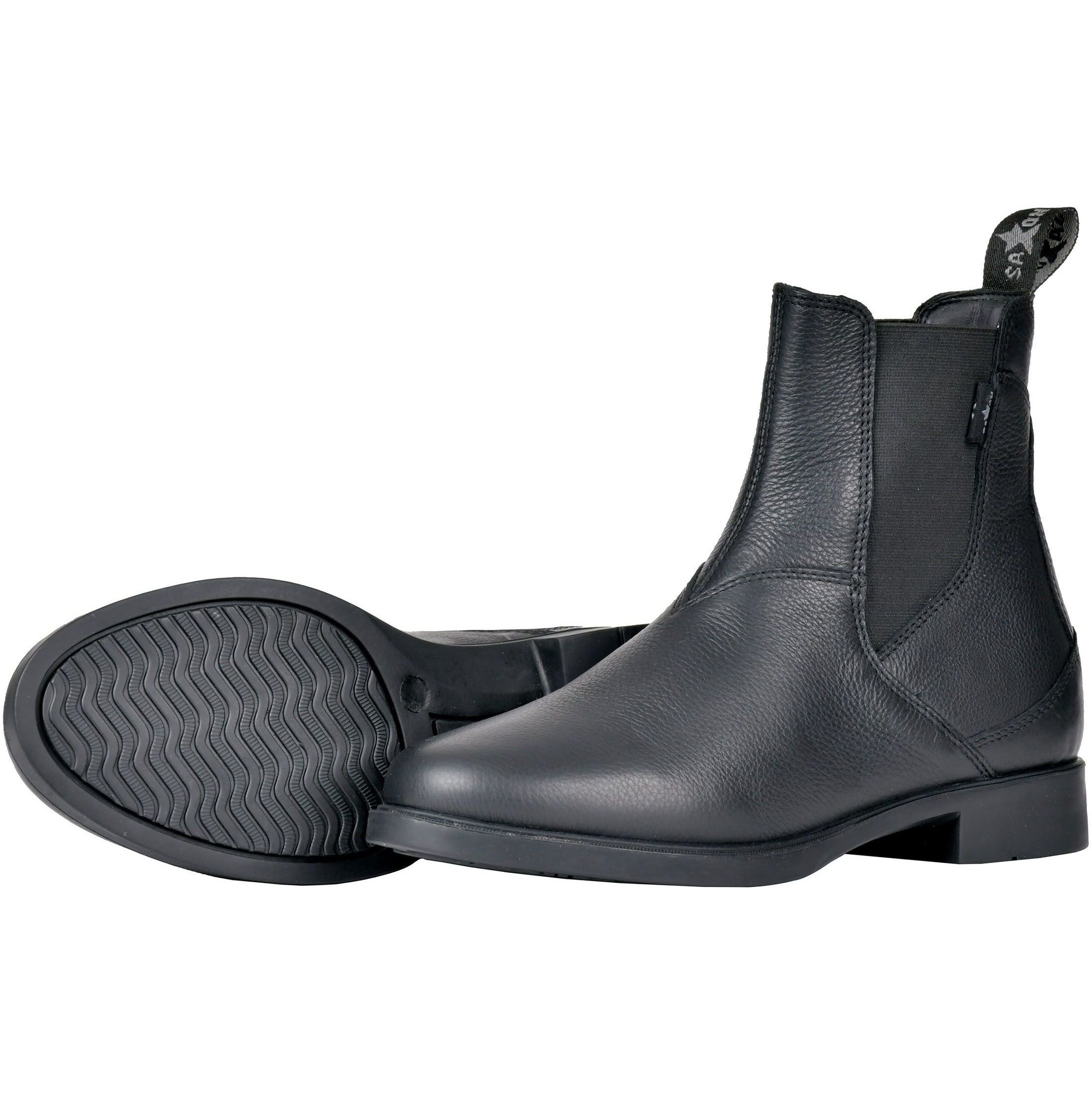 Saxon Womens Allyn Jodhpur Riding Boots 10193720 - Black